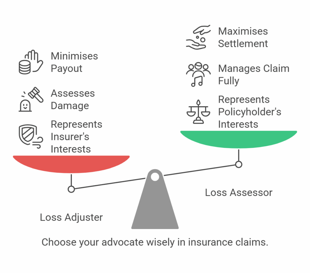 loss assessor & loss adjuster