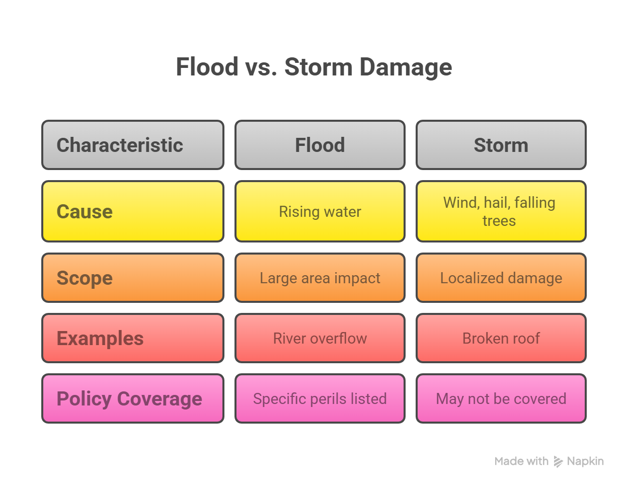 flood insurance claims